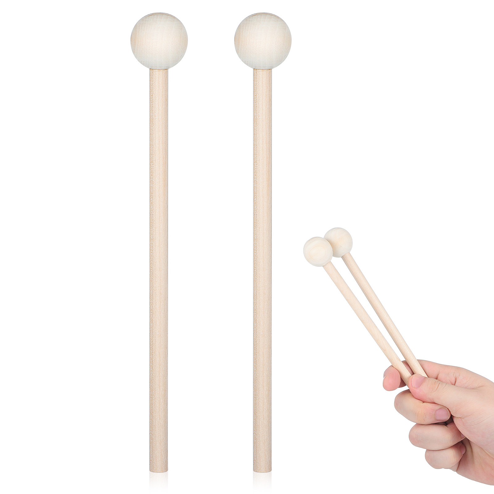 Woodworking Xylophone - 2Pcs Xylophone Mallets Kids Drum Sticks
