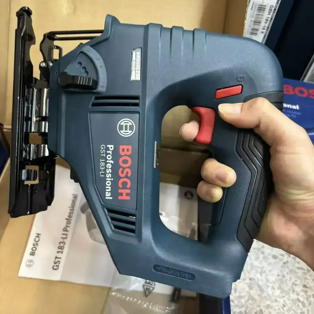 Woodworking Jigsaw - Bosch GST 183-LI Professional Electric Jig