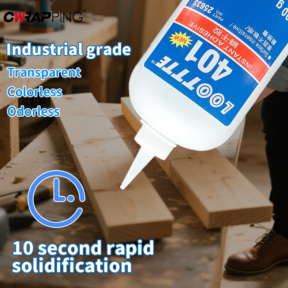 20ml Loottte Rubber Metal Wood - огляд і ціна Woodworking Quick Glue