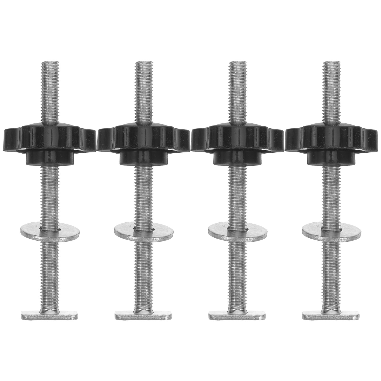 4Pcs Plum Hand Knobs Threaded  - огляд і ціна Woodworking Quick Clamps
