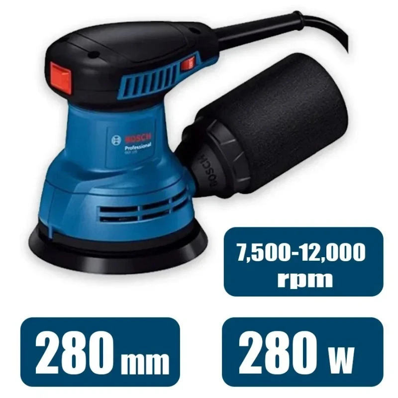 Bosch GEX125 280W Multifunctio - огляд і ціна Woodworking Machine