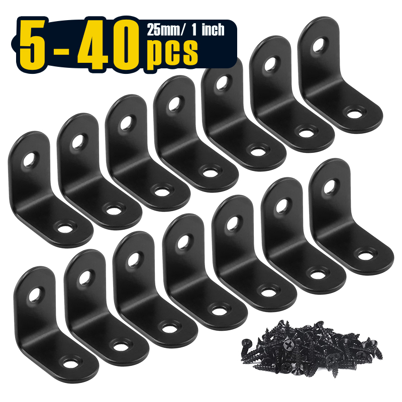 5-40 pcs, Corner Brace 25 x 25 - огляд і ціна Woodworking X Brace