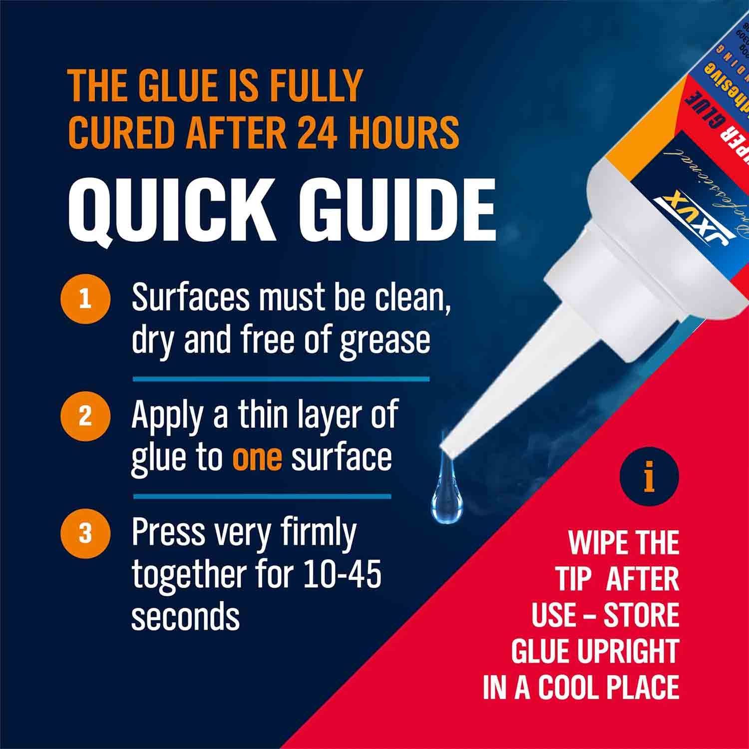 JXVX 1-5 PCs Super glue 502 Hi - огляд і ціна Woodworking Quick Glue