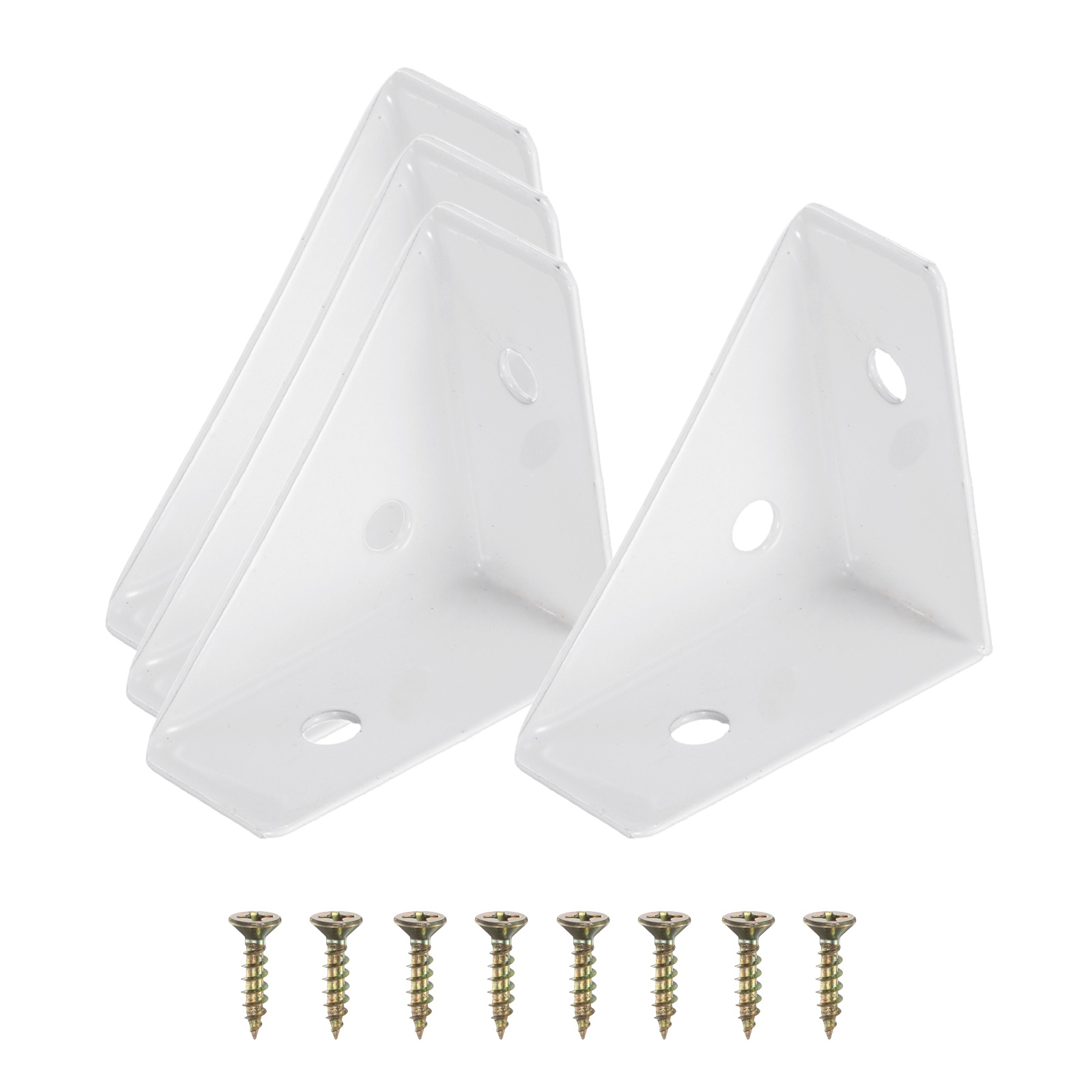 4Pcs Corner Brace Brackets 38m - огляд і ціна Woodworking X Brace
