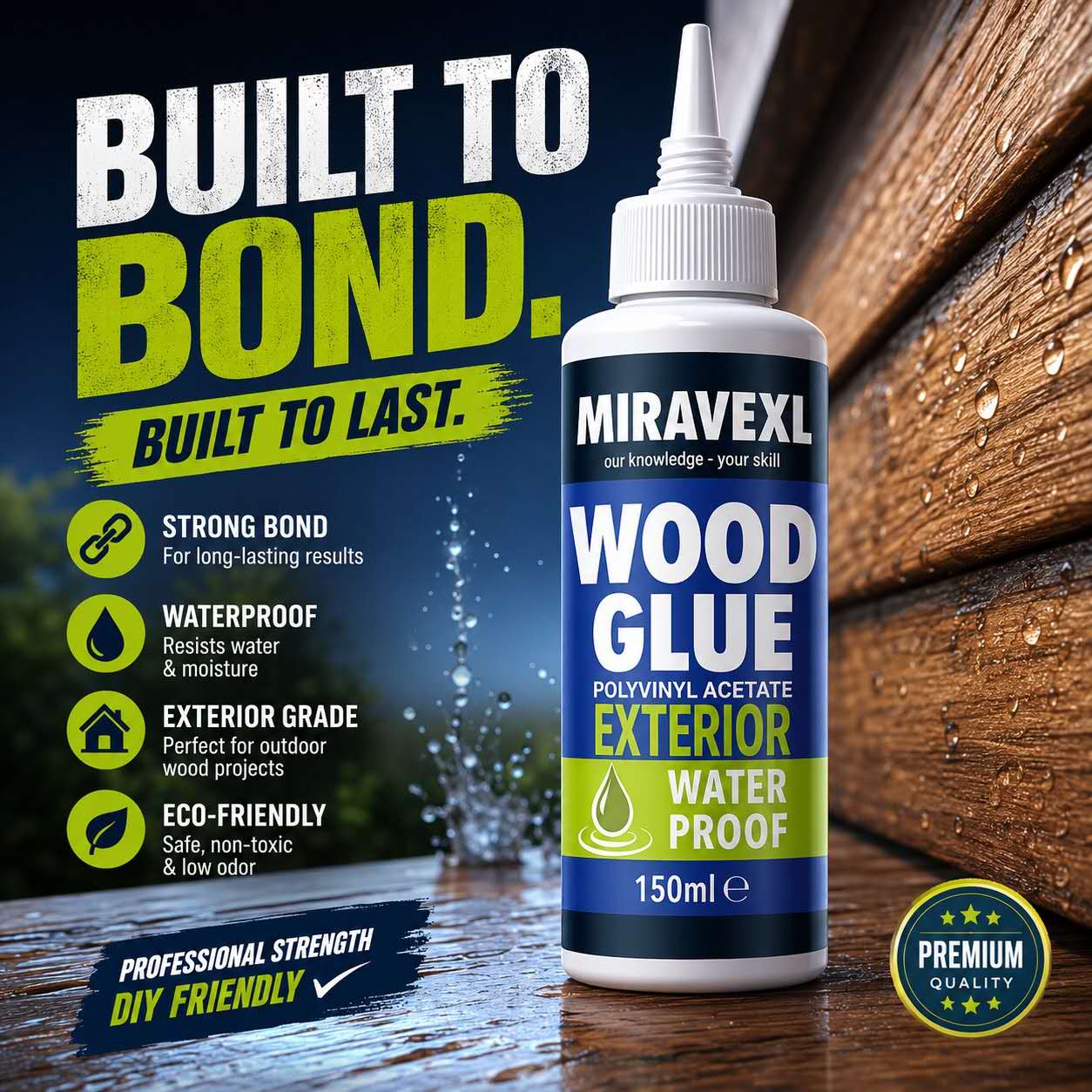 Fast Dry Wood Glue High Streng - огляд і ціна Woodworking Quick Glue