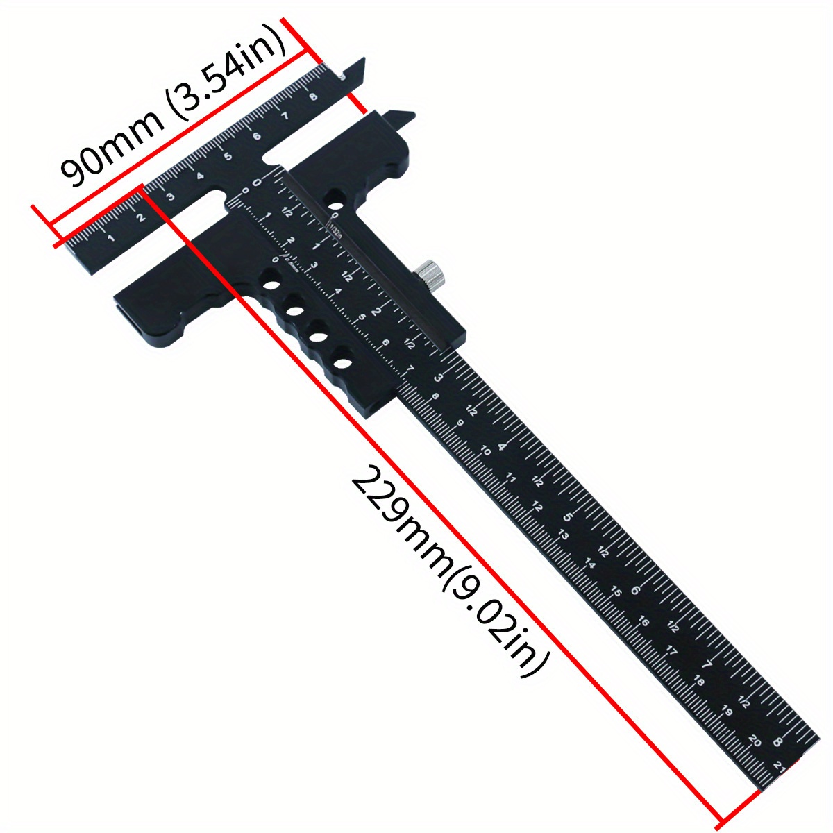 Aluminum Alloy T-Shaped Woodwo - огляд і ціна Woodworking Marking Gauge