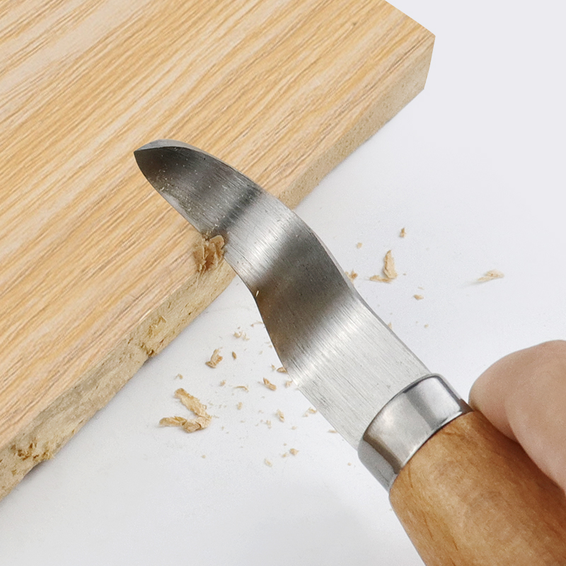 Stainless Iron Carving Knife B - огляд і ціна Woodworking Basics