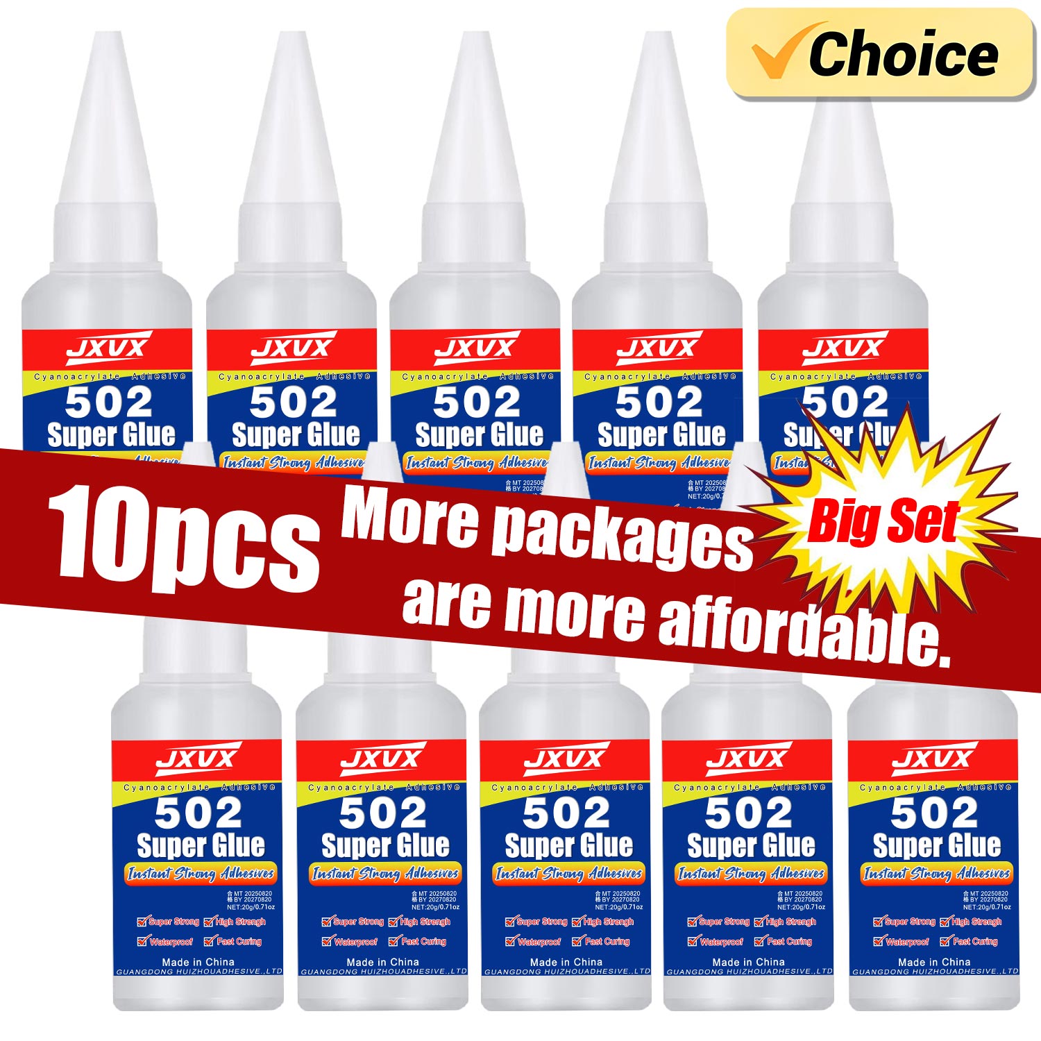 5-10pcs 502 Super Glue Instant - огляд і ціна Woodworking Quick Glue