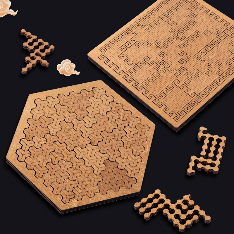 Impossible Wooden Puzzle IQ Pu - огляд і ціна Woodworking Jigsaw