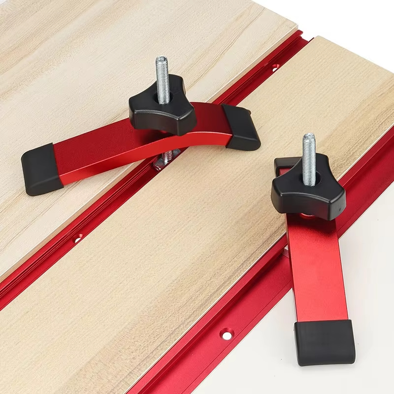 1/2Pcs Quick Acting Hold Down  - огляд і ціна Woodworking Quick Clamps
