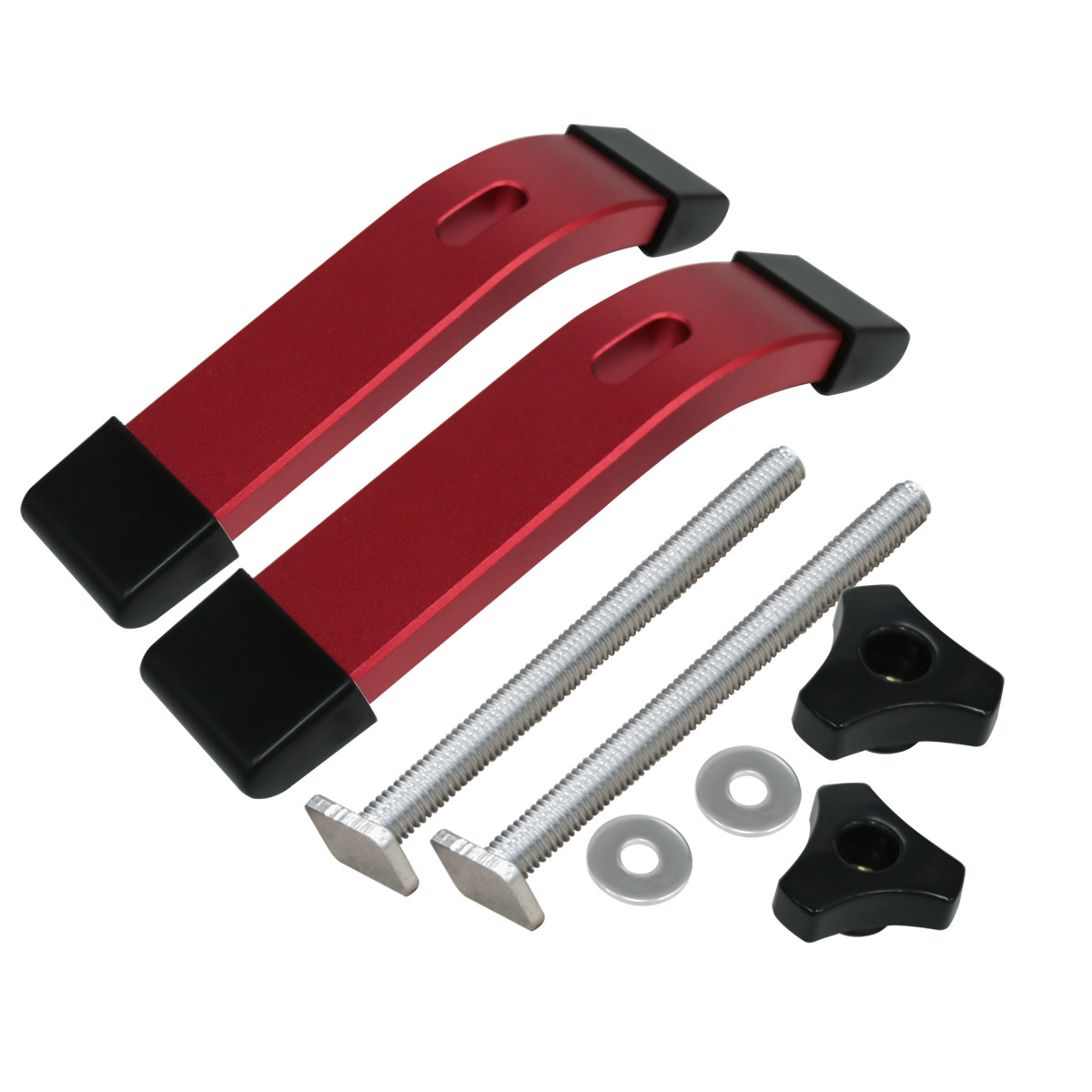 1/2Pcs Quick Acting Hold Down  - огляд і ціна Woodworking Quick Clamps