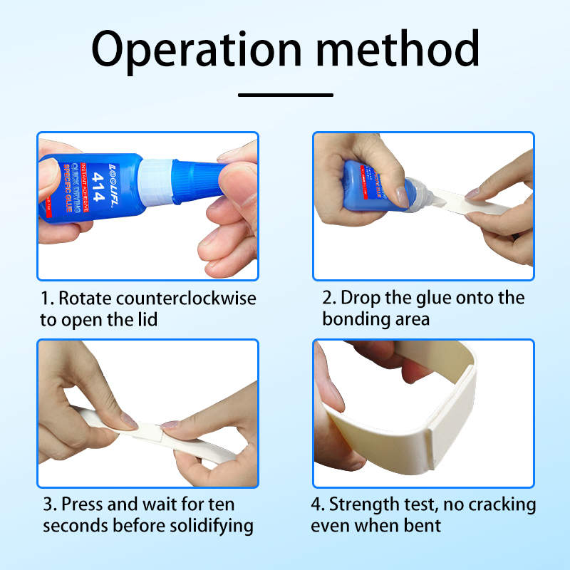 LOOLIFL 1-3pcs 414 Super Glue  - огляд і ціна Woodworking Quick Glue