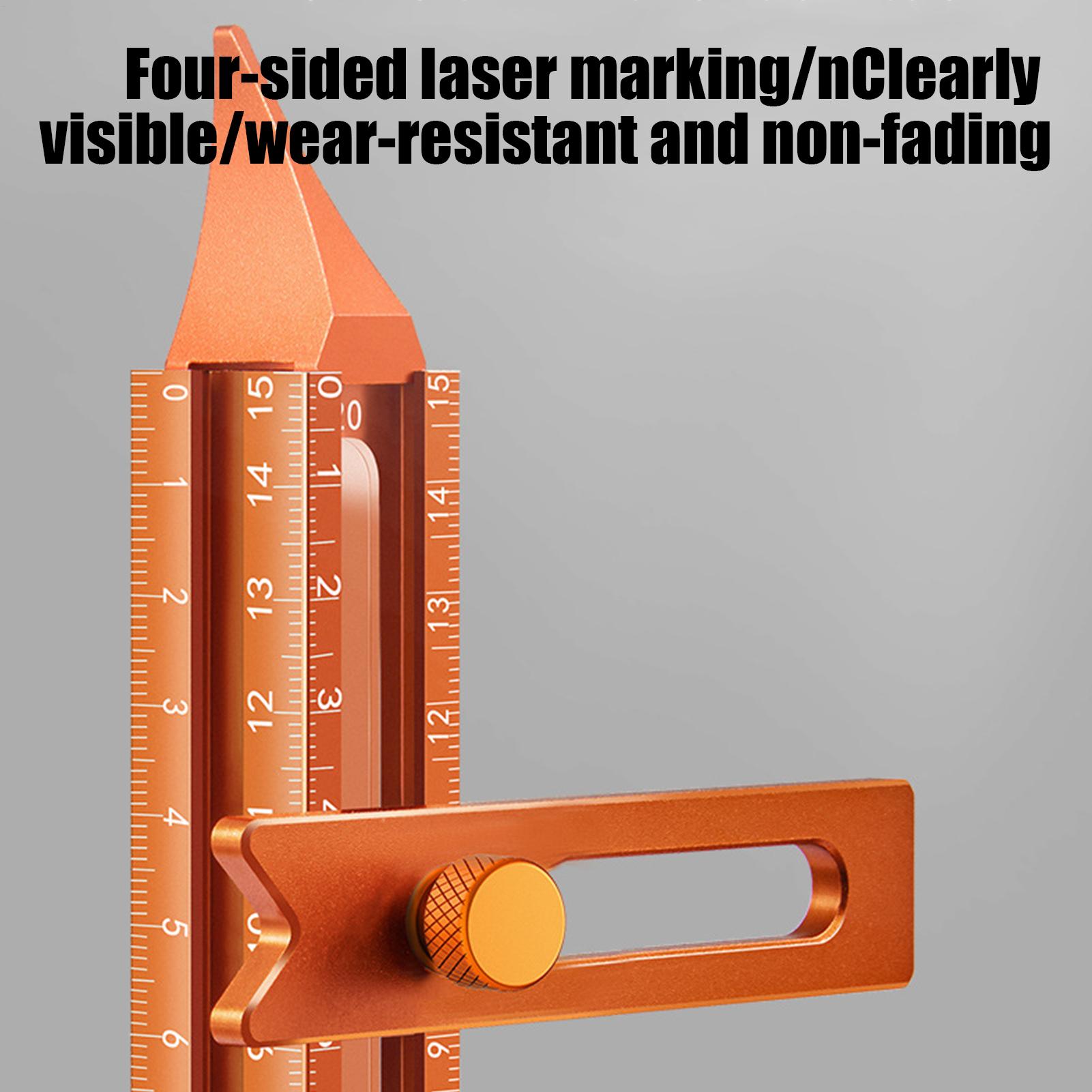 Wood Marking Tool 4-Sided Magn - огляд і ціна Woodworking Marking Gauge