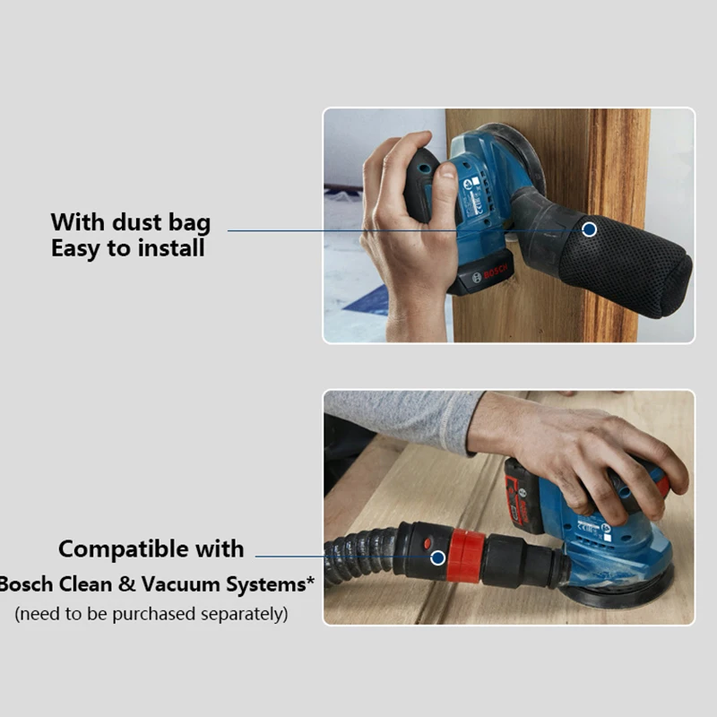 Bosch GEX185-LI Cordless Rando - огляд і ціна Woodworking Machine