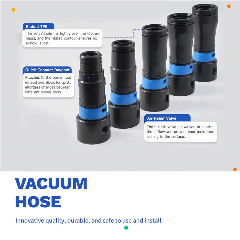 YANA50I Dust Collection Hose K - огляд і ціна Woodworking Vacuum System