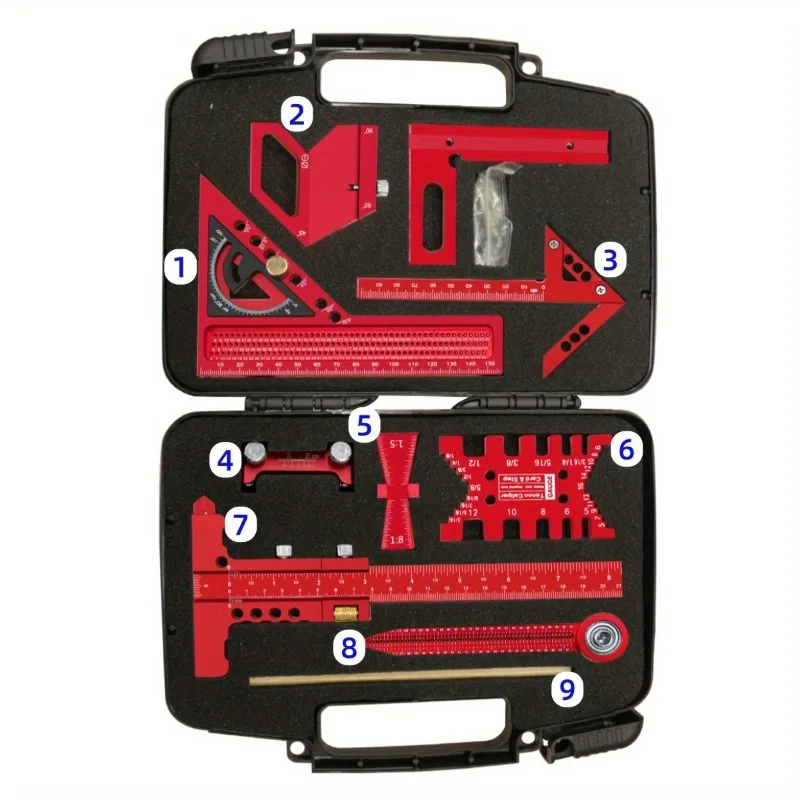 10‑Pcs Woodworking Layout Meas - огляд і ціна Woodworking Plans Free