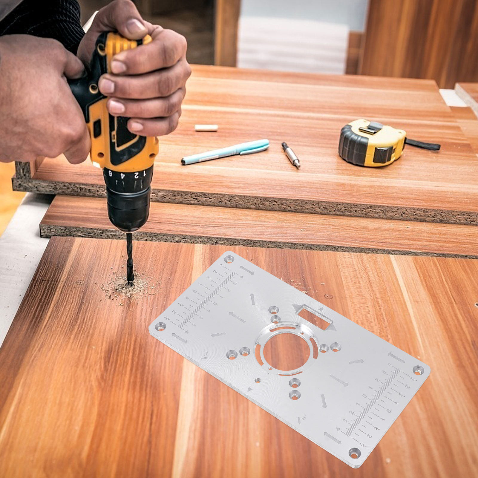 1 set 1 Set Aluminum Alloy Rou - огляд і ціна Woodworking Machine