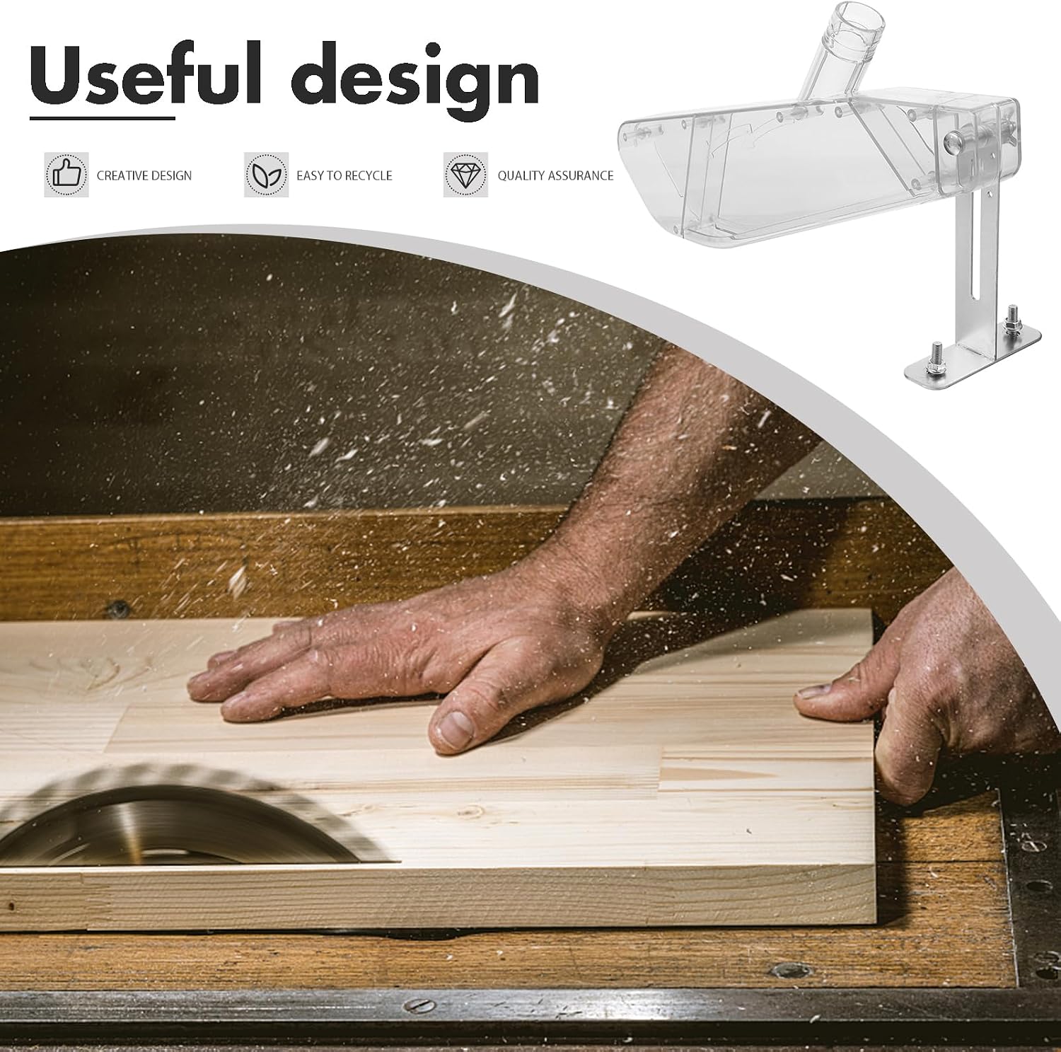 Woodworking Table Saw Protecti - огляд і ціна Woodworking Vacuum System