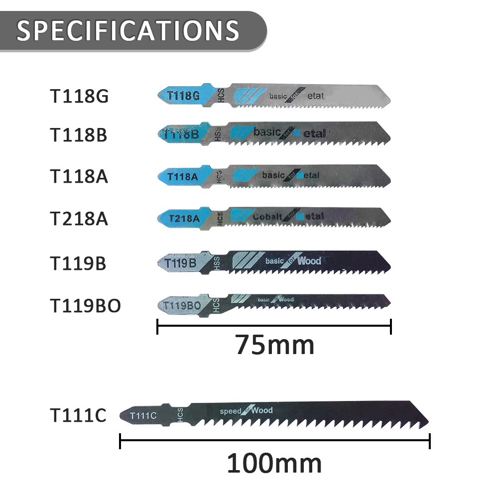 35-Piece Jigsaw Blade Set, Mix - огляд і ціна Woodworking Jigsaw