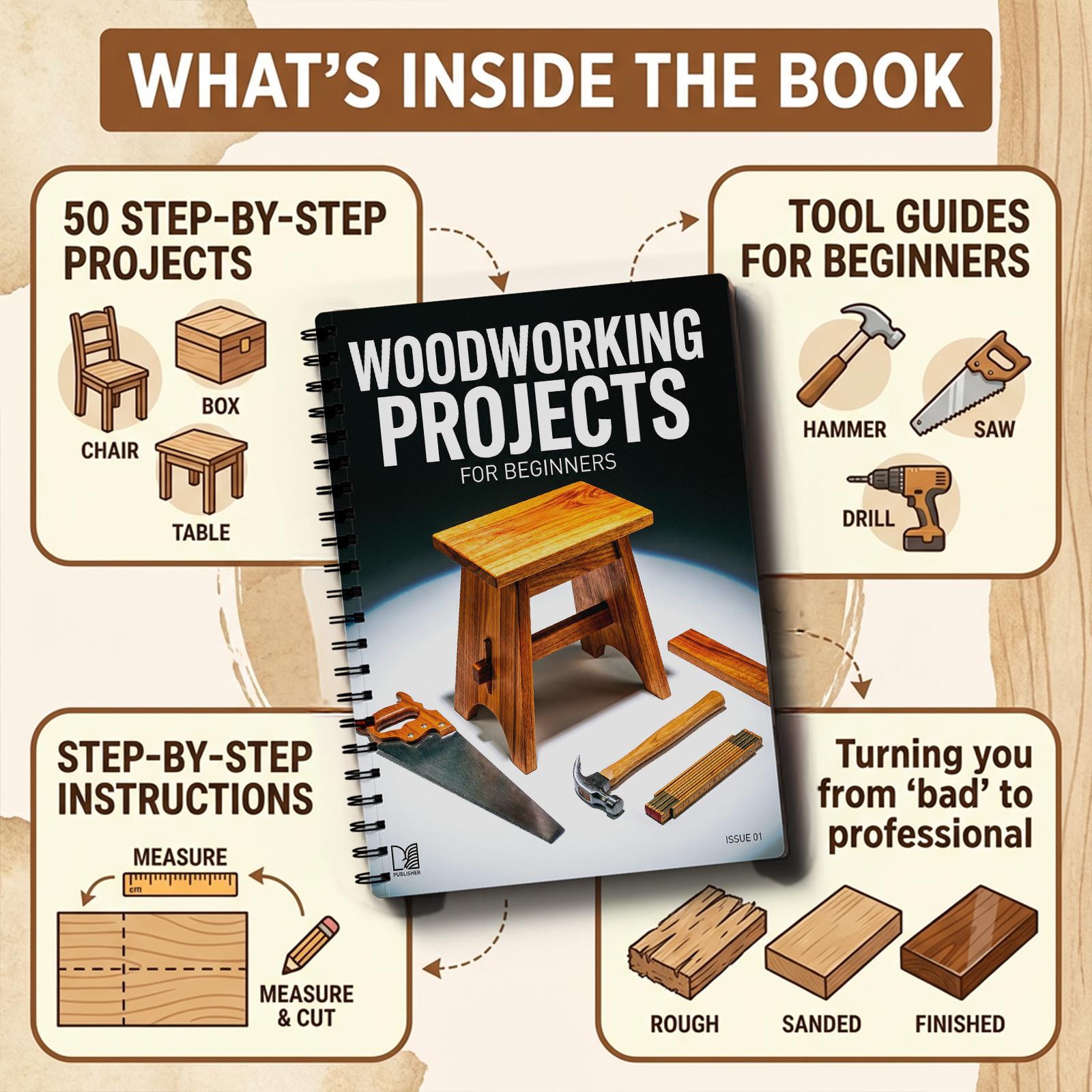Beginner Woodworking Projects  - огляд і ціна Woodworking Plans Free