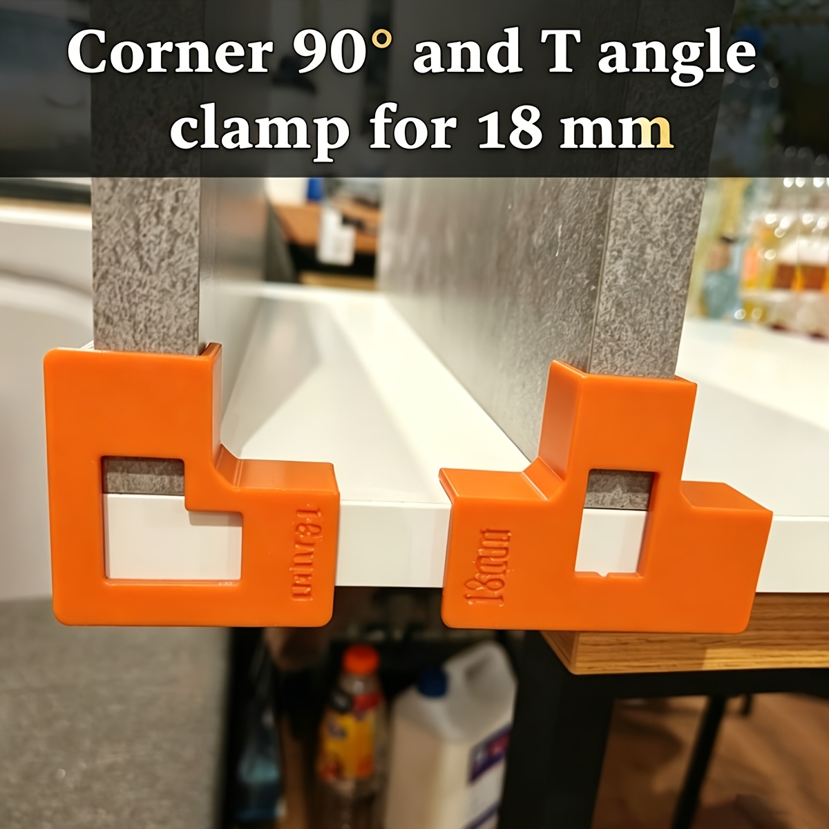 4Pcs 90° Right Angle & T‑Shape - огляд і ціна Woodworking Right Angle Clamp