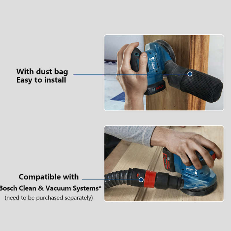 Bosch GEX185-LI Cordless Rando - огляд і ціна Woodworking Machine